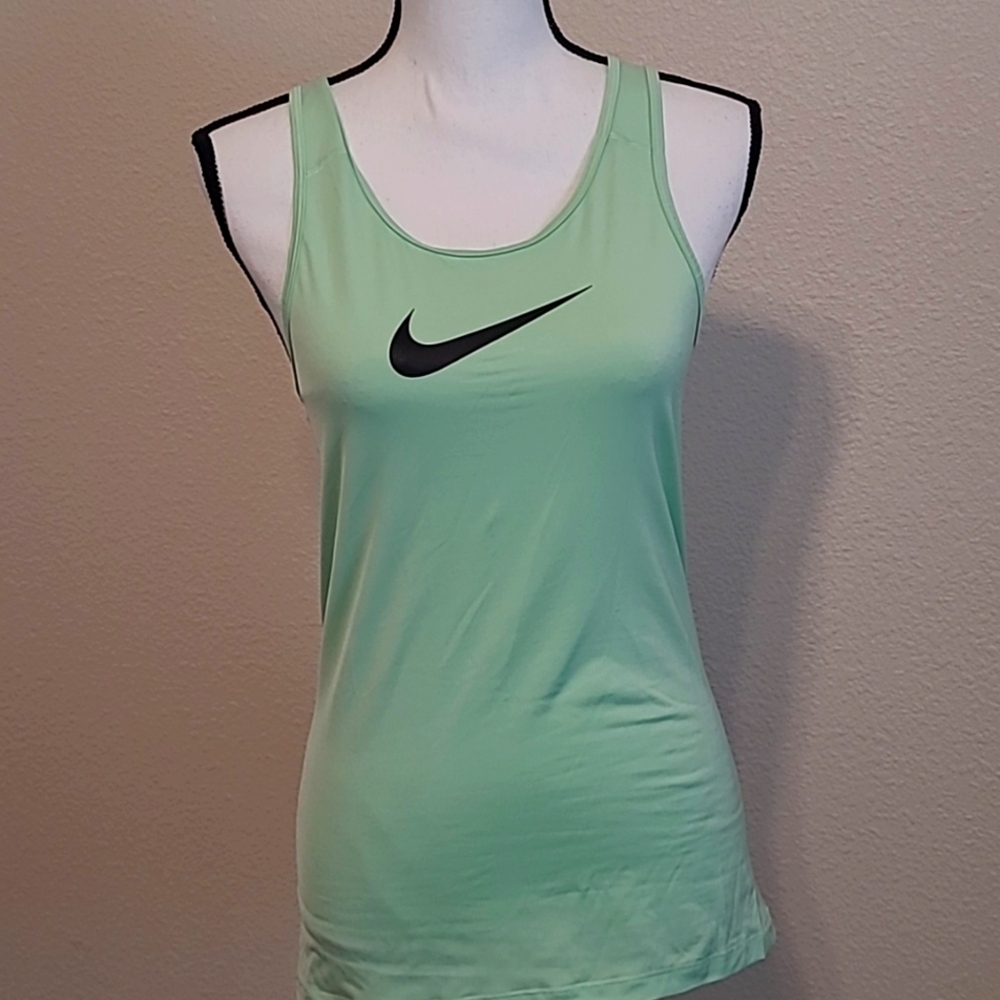 Work Out Sport Top M Nike Green Dry Fit